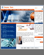 Enlarge HTML Template